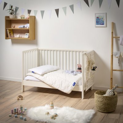 Alèse Protège-matelas bébé imperméable et respirant BLEU CALIN