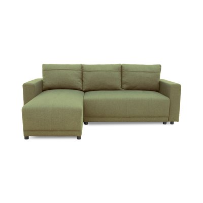 Canapé d'Angle Convertible en Tissu 4 places - PILEA LISA DESIGN