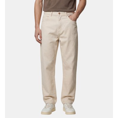 Pantalon rinpant droit en coton GALERIES LAFAYETTE