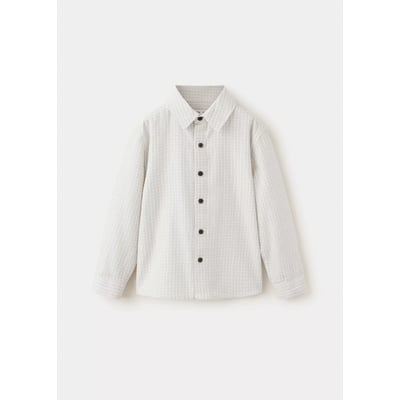 Chemise à carreaux boutons contrastants MANGO BABY