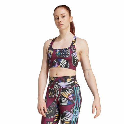 Brassière de sport imprimé FARM RIO adidas Performance