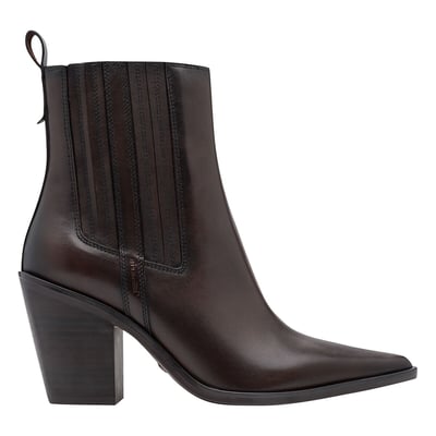 Leather Cowboy Boots TAMARIS
