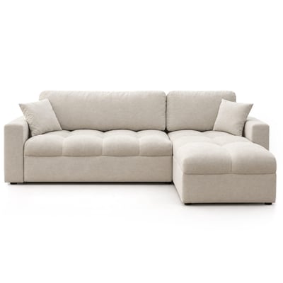 Canapé d'Angle Convertible en Tissu 4 places - CYRO BEST MOBILIER