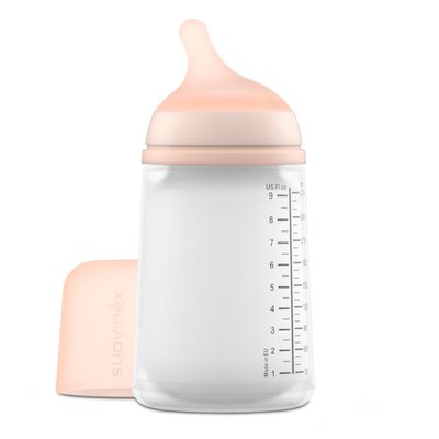 Biberon anti colique 270 ml Zerø.Zerø Débit Moyen M SUAVINEX