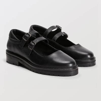 Babies en cuir MONOPRIX