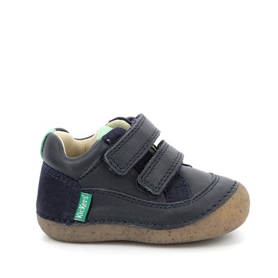 Baskets cuir à scratchs Sostankro KICKERS
