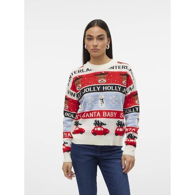 Pull de Noël, col rond VERO MODA