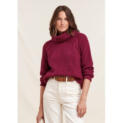 Pull mousseux col boule LA FEE MARABOUTEE