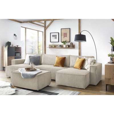 Pouf velours côtelé, NIHAD BOBOCHIC