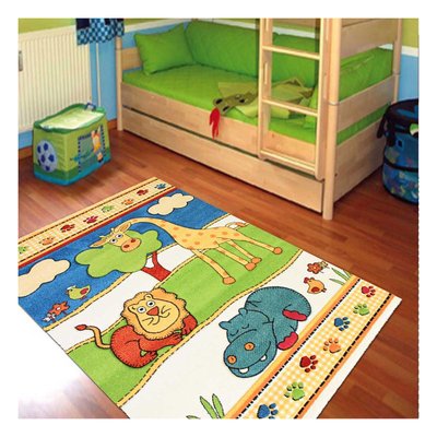 Tapis enfant tissé AIMLAN UN AMOUR DE TAPIS
