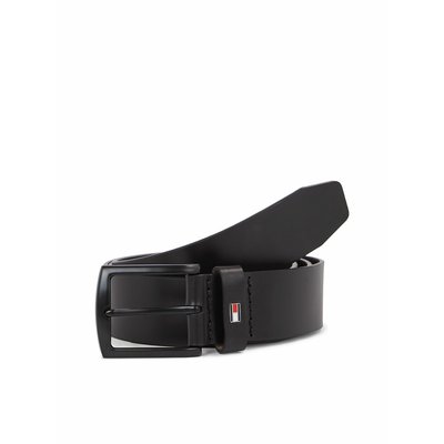 Denton Matte Leather Belt, 3.5cm TOMMY HILFIGER