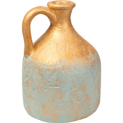 Vase décoratif terracotta   avec anse style artisanal RECOLLECTION