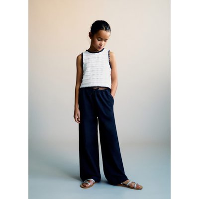 Pantalon lin coton MANGO KIDS