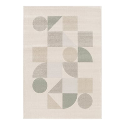 Tapis géométrique confortable MODUL AFK LIVING
