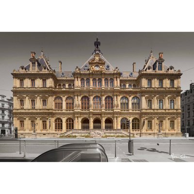 Tableau Mural Palais De La Bourse De Lyon ARCHITECTURE CEANOTHE