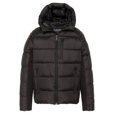 Blouson à capuche bi-matière SCHOTT
