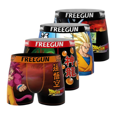 Lot De 4 Boxers Dragon Ball Daima FREEGUN