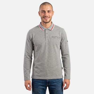 Polo manches longues, poche poitrine CLUB HOUSE LEE COOPER
