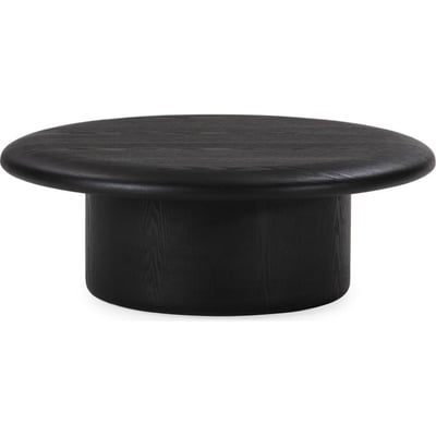Table basse ronde en noyer RECOLLECTION
