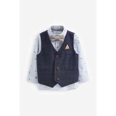 Gilet avec chemise et nœud papillon, ensemble NEXT