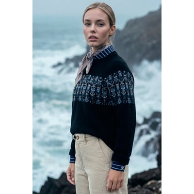 Pull jacquard Héritage - laine ARMOR-LUX