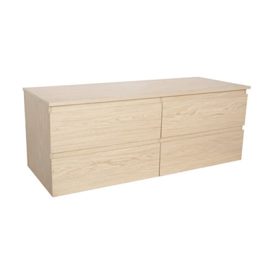 Meuble Sous Vasque D'Angle Sorrento + Vasque Noire + Robinet - Ensemble Salle De Bain - 2