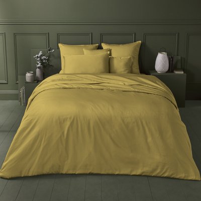 Housse de couette satin de coton Ava uni GARNIER THIEBAUT