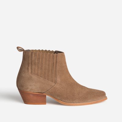 Boots Plats AGATHE. TEXTO