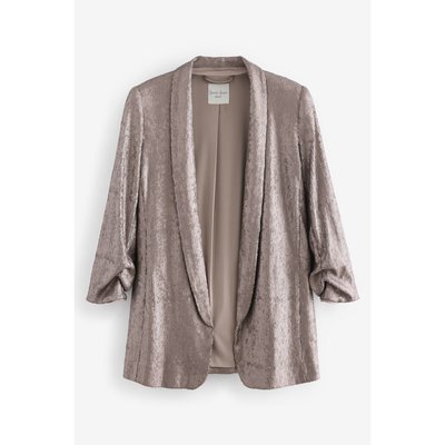 Blazer à manches froncées et sequins NEXT