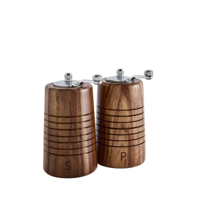 Moulin à sel et poivre en bois, lot de 2 NEXT