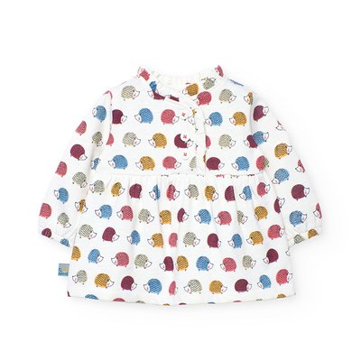 Robe en molleton flame BOBOLI