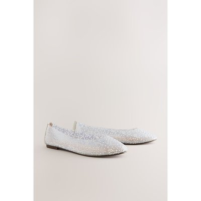 Ballerines en vinyle avec pierres NEXT