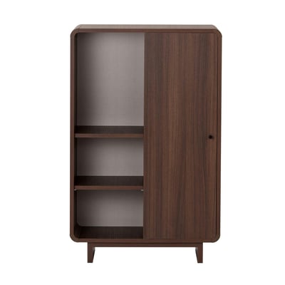 Buffet étagère moderne en bois, 1 porte MARFA PIER IMPORT