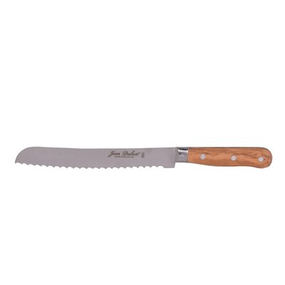 Couteau à tomate   en inox et bois d'olivier 11 cm-1920 JEAN DUBOST
