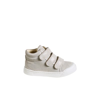 Baskets MID cuir scratchées collection maternelle VERTBAUDET
