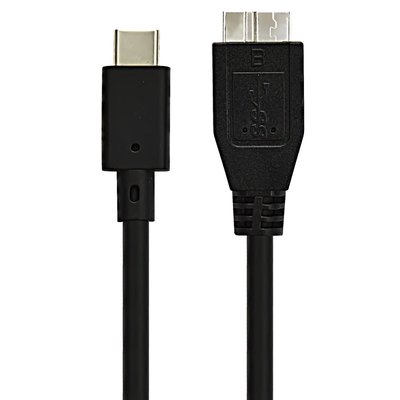 Câble USB C USB-C vers Micro USB 3.0 - 1M NOIR ESSENTIEL B