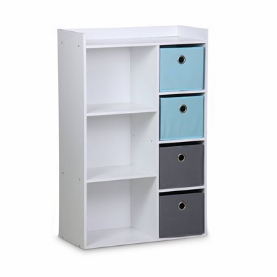 Meuble rangement enfant 4 paniers CAMILLE SWEEEK
