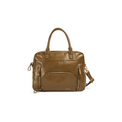 Sac à main zippé multipoche en cuir MACY NAT & NIN