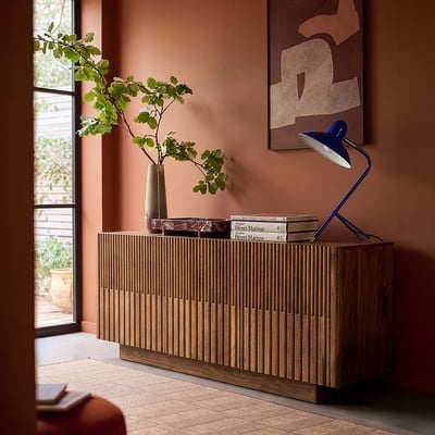 Hampstead Mango Wood 3 Door Sideboard SWOON