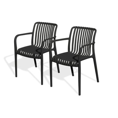 Lot de 2 fauteuils en Polypropylène TIAGO CITY GARDEN