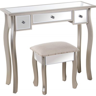 Console en bois avec miroir RECOLLECTION