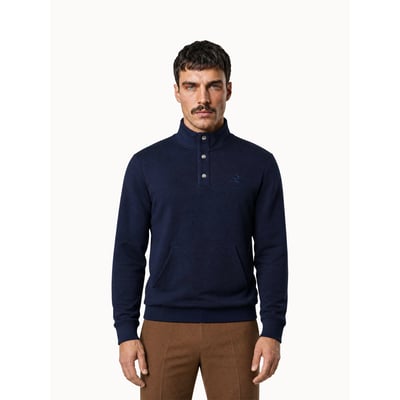 Sweat boutonné Essentiel en double face Essentiels ton/ton LE COQ SPORTIF
