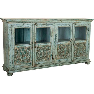 Buffet bois de manguier  antique style artisanal RECOLLECTION