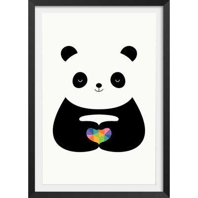 Affiche  love panda HEXOA