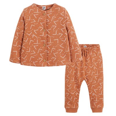 Cardigan/Joggers Outfit LA REDOUTE COLLECTIONS