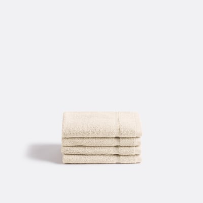 Lot 4 serviettes d'invité éponge 600 g/m², Zavara LA REDOUTE INTERIEURS
