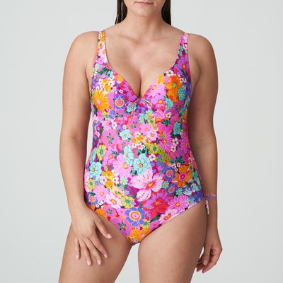 Maillot 1 pièce déc. plongeant NAJAC PRIMADONNA