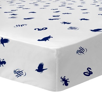 Drap-housse imprimé 100% coton, BLASON HARRY POTTER