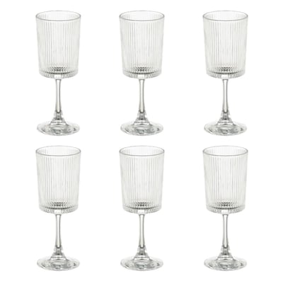 Verre à vin GRIGIO MICA DECORATIONS