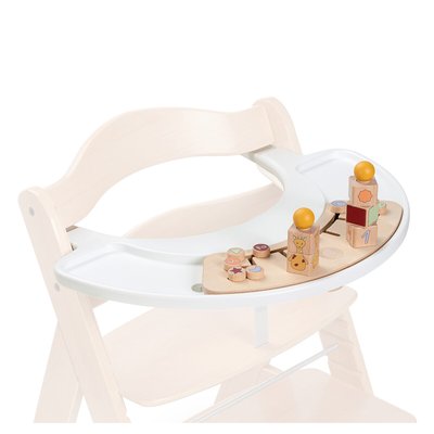 Alpha Play Sorting Set Wooden Highchair Playset and Tray HAUCK